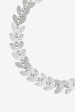 Load image into Gallery viewer, 925 Sterling Silver Leaf Necklace
