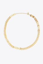 Load image into Gallery viewer, 925 Sterling Silver Leaf Necklace

