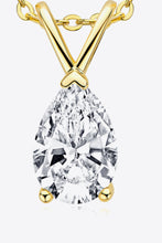 Load image into Gallery viewer, 1.5 Carat Moissanite Pendant 925 Sterling Silver Necklace
