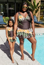 Load image into Gallery viewer, Marina West Swim Clear Waters Swim Dress in Aloha Brown
