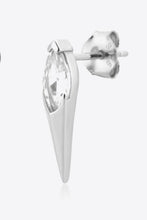 Load image into Gallery viewer, Zircon Decor 925 Sterling Silver Earrings
