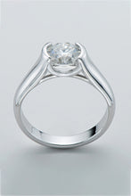 Load image into Gallery viewer, Looking Good 2 Carat Moissanite Platinum-Plated Ring
