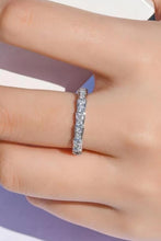 Load image into Gallery viewer, Shiny 3 Carat Moissanite Platinum-Plated Ring
