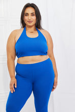 Load image into Gallery viewer, Capella On The Daily Full Size Halter Crop Top and Leggings Set
