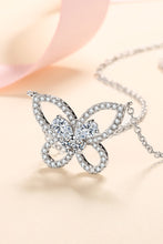 Load image into Gallery viewer, Moissanite Butterfly Pendant Necklace
