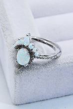 Load image into Gallery viewer, 925 Sterling Silver Opal Ring
