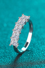 Load image into Gallery viewer, Romantic Surprise 2 Carat Moissanite Rhodium-Plated Ring
