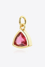 Load image into Gallery viewer, 925 Sterling Silver Birthstone Pendant
