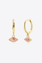Load image into Gallery viewer, Zircon 925 Sterling Silver Rhombus Drop Earrings
