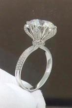 Load image into Gallery viewer, 5 Carat  Moissanite Side Stone Ring
