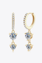 Load image into Gallery viewer, Be The One Moissanite Drop Earrings
