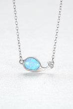 Load image into Gallery viewer, Opal Dolphin 925 Sterling Silver Necklace
