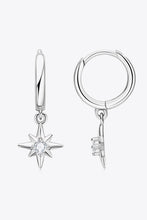 Load image into Gallery viewer, Moissanite Star Drop Earrings
