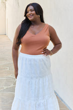 Load image into Gallery viewer, HEYSON Back To Basics Full Size Ribbed V-Neck Bodysuit
