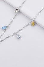 Load image into Gallery viewer, 925 Sterling Silver Zircon Necklace
