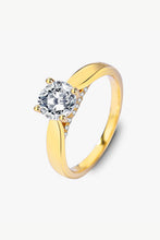 Load image into Gallery viewer, Classic 925 Sterling Silver Moissanite Ring
