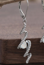 Load image into Gallery viewer, Twisted Opal Drop Earrings
