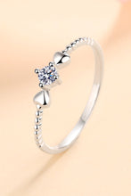 Load image into Gallery viewer, Moissanite Heart 925 Sterling Silver Ring
