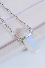 Load image into Gallery viewer, Natural Moonstone Chain-Link Necklace
