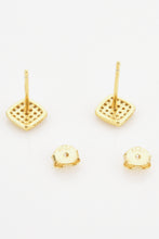 Load image into Gallery viewer, 925 Sterling Silver Zircon Stud Earrings
