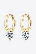 Load image into Gallery viewer, 2 Carat Moissanite 925 Sterling Silver Drop Earrings
