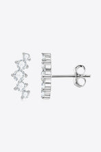 Load image into Gallery viewer, All You Need Moissanite Platinum-Plated Earrings
