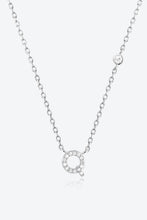 Load image into Gallery viewer, Q To U Zircon 925 Sterling Silver Necklace
