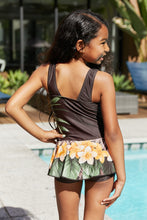 Load image into Gallery viewer, Marina West Swim Clear Waters Swim Dress in Aloha Brown
