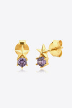 Load image into Gallery viewer, Zircon Star Stud Earrings
