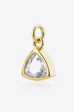 Load image into Gallery viewer, 925 Sterling Silver Birthstone Pendant
