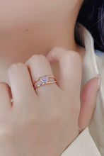 Load image into Gallery viewer, Moonstone Heart 925 Sterling Silver Ring

