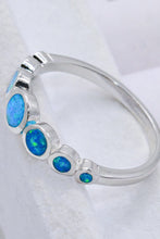 Load image into Gallery viewer, 925 Sterling Silver Multi-Opal Ring
