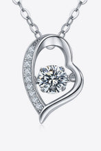 Load image into Gallery viewer, 925 Sterling Silver Moissanite Pendant Necklace
