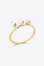 Load image into Gallery viewer, Pearl 925 Sterling Silver Ring
