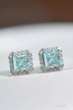 Load image into Gallery viewer, 2 Carat Moissanite Square Earrings
