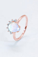Load image into Gallery viewer, 925 Sterling Silver Moonstone Ring
