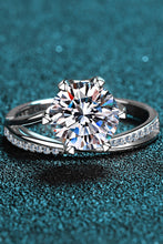 Load image into Gallery viewer, 3 Carat Moissanite 6-Prong Ring
