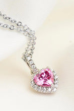 Load image into Gallery viewer, 1 Carat Moissanite Heart Pendant Necklace
