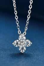 Load image into Gallery viewer, Moissanite Four Leaf Clover Pendant Necklace
