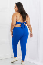 Load image into Gallery viewer, Capella On The Daily Full Size Halter Crop Top and Leggings Set
