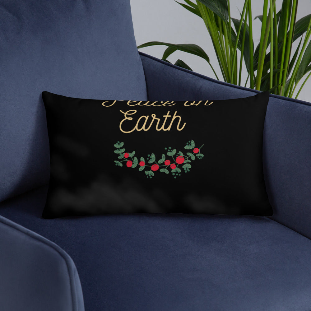 Peace On Earth Basic Pillow