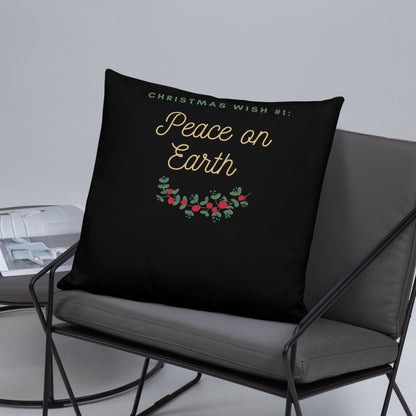 Peace On Earth Basic Pillow
