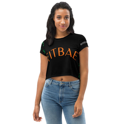 FITBAE Rattler Pride Crop Tee