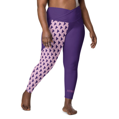 FITBAE Majestic Crossover leggings with pockets