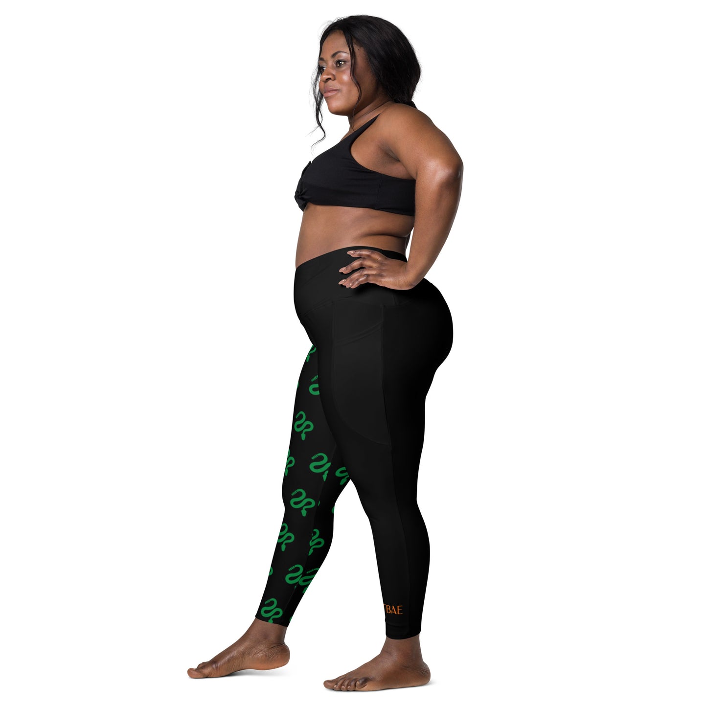 FITBAE Rattler Pride Crossover Leggings with Pockets