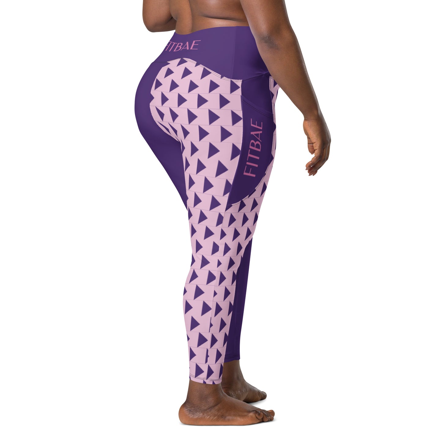 FITBAE Majestic Crossover leggings with pockets