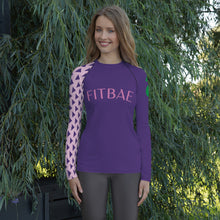 Load image into Gallery viewer, FITBAE Majestic Women&#39;s Rash Guard
