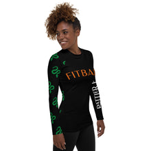 Load image into Gallery viewer, FITBAE Rattler Pride Women&#39;s Rash Guard
