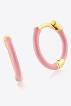 Load image into Gallery viewer, 925 Sterling Silver Huggie Earrings
