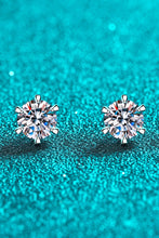 Load image into Gallery viewer, Inlaid Moissanite Stud Earrings
